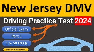 2024 NJ Drivers Permit Practice Test 50 Questions amp Answers [upl. by Stephanus]