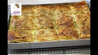 Das einfachste Börek Rezept I Patatesli tepsi Börek [upl. by Kazue]