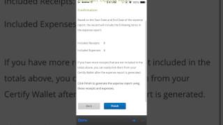 Certify Mobile Auto Expense Report Wizard [upl. by Lancelot88]