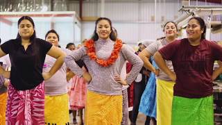 SAMOAN GROUP DANCE  O AU O LE SAMOA [upl. by Garner289]