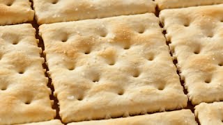 How to Make Soda Crackers  Crackers Recipe [upl. by Dayiz154]