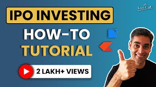 IPO Investing Strategy 2021  How to invest in IPOs on your broker account  Ankur Warikoo Hindi [upl. by Ettenauq147]