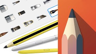 Brushes Guide for Autodesk Sketchbook Mobile [upl. by Laband]