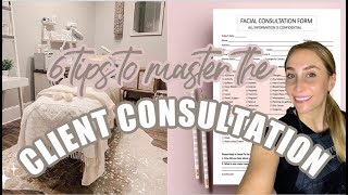 How to Master the Client Consult  Skin Analysis As An Esthetician [upl. by Warfourd554]