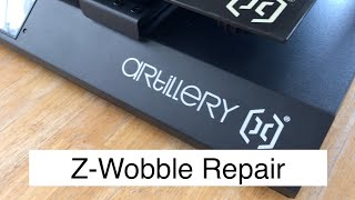 Z Wobble Repair  Artillery Sidewinder X1 [upl. by Corell]