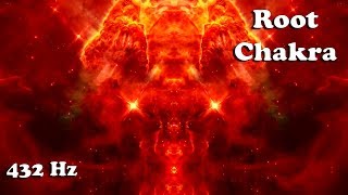 POWERFUL 432 Hz 1 ROOT CHAKRA Activation and Balancing 15 minute meditation [upl. by Bohaty]