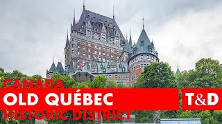 Historic District of Old Québec Tourist Guide 🇨🇦 Canada [upl. by Chuch598]