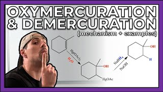 OxymercurationDemercurationthe Mechanism  Examples [upl. by Ttevy]