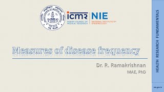 Measurement of disease frequency [upl. by Loggins]