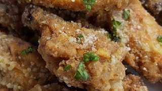 WINGSTOP GARLIC PARMESAN WINGS Super Easy Recipe [upl. by Lyrad]