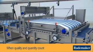 Industrial bread production line by Rademaker [upl. by Hutner]