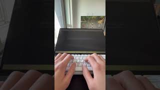 Kailh box jade w xda low profile keycap keyboard sounds [upl. by Delilah]