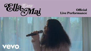 Ella Mai  Easy Official Live Performance  Vevo LIFT [upl. by Meakem]