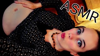 ASMR  Super Big Stuffed And Bloated Food Baby Belly [upl. by Nnaitsirhc]