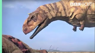 Ferocious Dinosaur Moments  Top 5  BBC Earth [upl. by Hareema967]