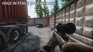 Hole In Fence Interchange Exit Location With Map  Escape From Tarkov [upl. by Borek]