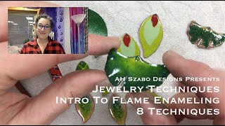 Intro to Enameling 8 simple techniques [upl. by Beffrey]