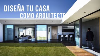 Como diseñar una casa residencial  como Arquitecto [upl. by Anisah]