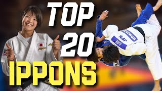 ABE Uta Top 20 Best Ippons One Wazari 阿部詩の一本 トップ２０ [upl. by Stesha]