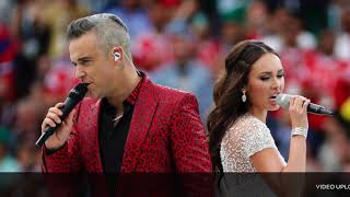 Robbie Williams  Angels ft Aida Garifullina HQ  Live at Moscow 2018 [upl. by Fineberg]