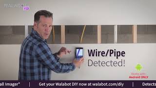 Walabot DIY Wall Sensor  See Studs Pipes and Wires Behind Your Walls [upl. by Hilbert]