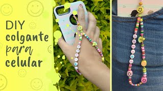 DIY Como hacer COLGANTE para CELULAR de MODA 2021 AESTHETIC [upl. by Rosabelle]