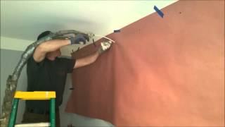 Injection Spray Foam into existing walls [upl. by Eoin388]