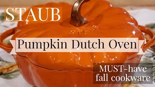 Everything You Need to Know about the Staub Pumpkin Cocotte [upl. by Sayres]