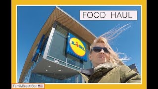 Życie w USA FOOD HAUL i zakupy w LIDL [upl. by Carol-Jean90]