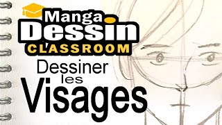 Comment DESSINER un VISAGE réaliste ou manga [upl. by Naugan]