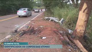 ACIDENTE FATAL IDENTIFICADOS OS CORPOS DAS VÍTIMAS [upl. by Ez]