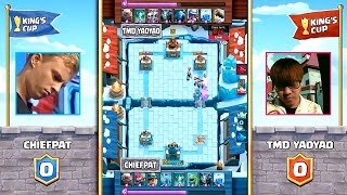 Chief Pat vs TMD YaoYao  Clash Royale Kings Cup Semifinals [upl. by Desdemona363]