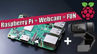 Raspberry Pi  Webcam  FUN [upl. by Anirbaz]