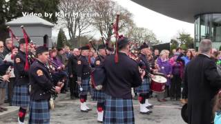 The Irish national anthem  Dublin Fire Brigade Pipe Band [upl. by Shelby]