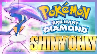 Pokémon Brilliant Diamond But I Can Only Use SHINY Pokémon [upl. by Milon]