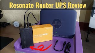 Resonate Router UPS Unboxing amp Review  Use Internet Uninterrupted [upl. by Lebazej]