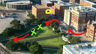 Dealey Plaza  JFK  Dallas Texas  The Spot JFK Got Shot [upl. by Ettenig137]