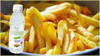 L’astuce au vinaigre pour préparer des frites croustillantes [upl. by Hillegass663]