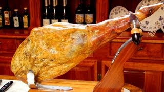 How to Slice a Whole Jamón [upl. by Atiniv]