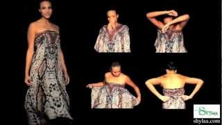 Kaftan Dress Instructions  How to Wear Kaftan Dresses  How To Style Kaftan Dress [upl. by Simon287]