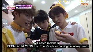 ENG SUB BEOMGYUs Never Ending Birthday Party  SHOW CHAMPION Behind Pt 4 [upl. by Durrace]