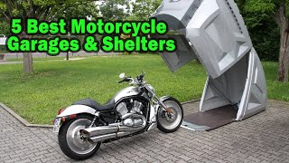 Top 5 Best Motorcycle Garages amp Shelters you can try [upl. by Eulaliah]