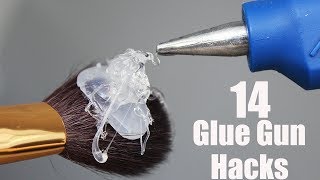 14 Awesome Hot Glue Gun Life Hacks [upl. by Sidra]