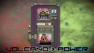 Oxygen Not Included  Turn The Volcano Into a Battery [upl. by Asert]