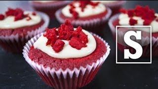 ULTIMATE RED VELVET CUPCAKES RECIPE  SORTED [upl. by Tori]