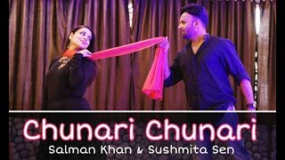 Chunari Chunari  90s Salman amp Sushmita Hit Song  Wedding Dance Cover  Choreography Hiten Karosiya [upl. by Etnahs]