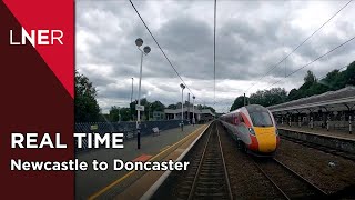 CAB RIDE  Newcastle to Doncaster in real time no sound [upl. by Diane-Marie610]