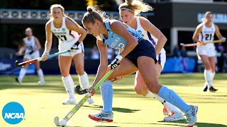 UNC vs Northwestern 2023 NCAA DI field hockey championship highlights [upl. by Seni857]