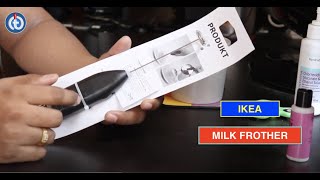 IKEA MILK FROTHER Review amp Battery Installation [upl. by Annamaria]