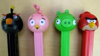 PEZ Angry Birds amp Egg Surpise [upl. by Edgardo]